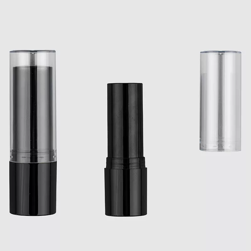 2-in-1-Lippenstift oder Balsam-Twistrohrverpackung