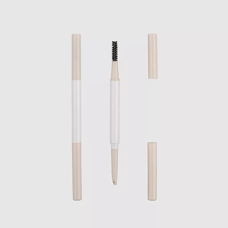 Dual-End-Brauenstift mit Pinselverpackung