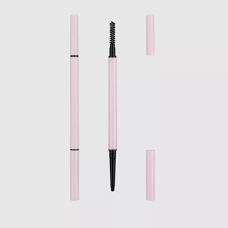 Micro-Präzision Dual-End-Brauenstift mit Pinselverpackung