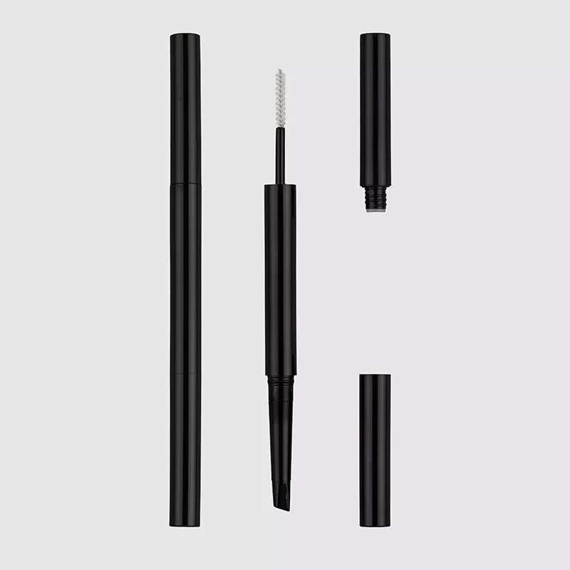 Nachfüllbare Dual-End-Brauen-Wimperntusche und Bleistiftverpackungen