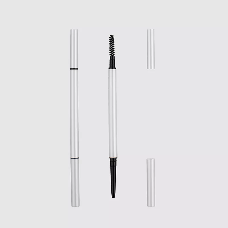 Round-Spip-Dual-Brauen-Stift mit sich verjüngter Pinselverpackung